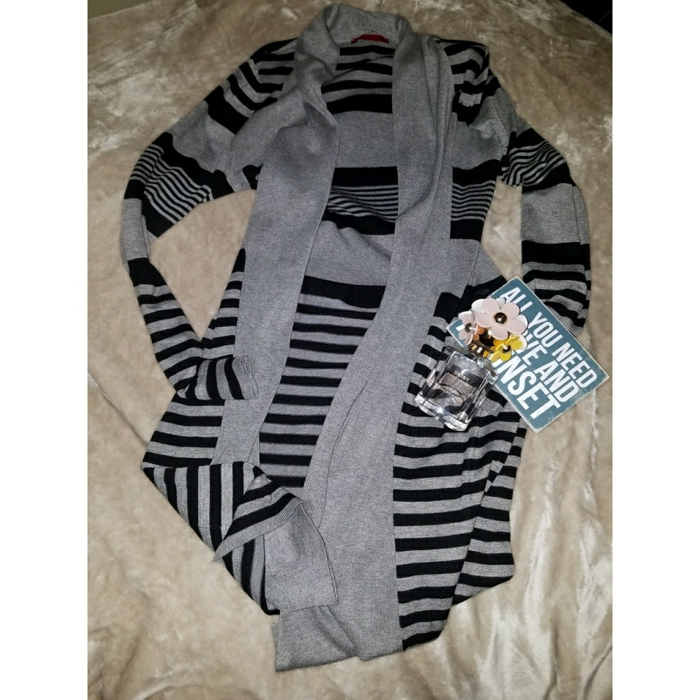 🦄 Long Striped Cardigan
